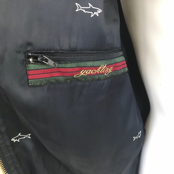 Paul & Shark Yachting Bomber Jacket Sz L ITALY - Picture 6 of 8